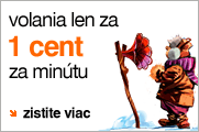volania len za 1 cent za min�tu