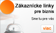 Z�kazn�cke linky pre biznis z�kazn�kov