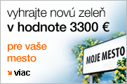 Vyhrajte novú zeleň pre vaše mesto Vyhrajte novú zeleň pre vaše mesto