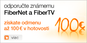 Odporúčte FiberNet alebo FiberTV a ziskate odmenu Odporúčte FiberNet alebo FiberTV a ziskate odmenu
