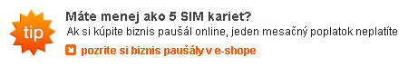 M�te menej ako 5 SIM kariet?