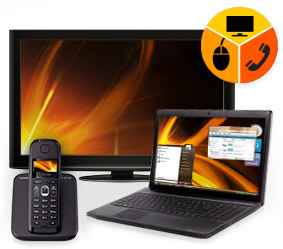 TV + internet + telefonovanie