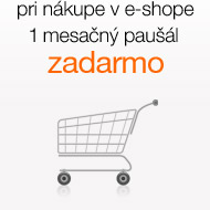 pri n�kupe v e-shope 1 mesa�n� pau��l zadarmo