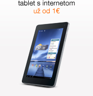 tablet s internetom u� od 1 &euro;