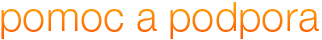 pomoc a podpora