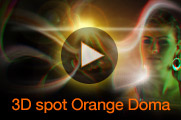 Orange Doma - 3D spot Orange Doma - 3D spot