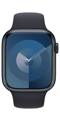 Zariadenie Apple Watch 9 GPS 45mm Midnight Sport Band M/L