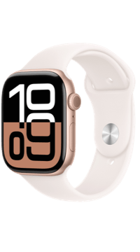 Zariadenie Apple Watch 10 GPS 42mm Rose Gold Aluminium Sport Band S/M