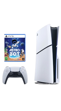 Zariadenie Sony Playstation 5 Slim + hra AstroBot + Fornite DLC