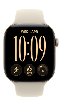Apple Watch 12 GPS 42mm Light Gold+Sand Band S/M
